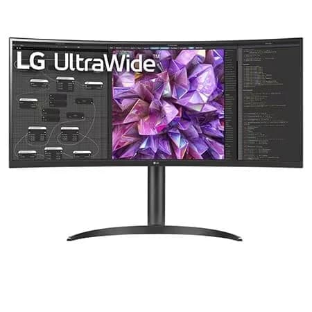 Lg 34 Curved Ultrawide Wqhd 3440 X 1440 Monitor Ips Display Panel 3800r Curvatur