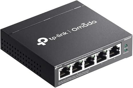Tp Link Tl Es205gp Omada 5 Port Gigabit Easy Managed Switch 4 Port Poe 65w