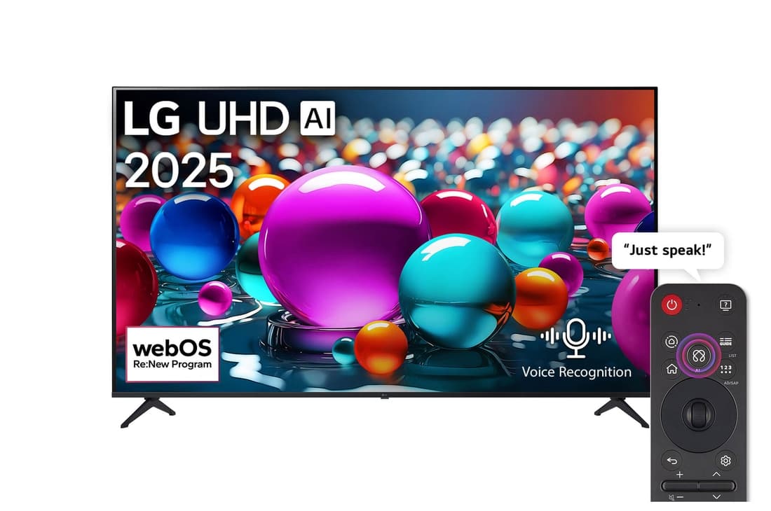 Lg 50 Inch Ai Ua80 4k Smart Tv Hdr10 Webos25 Voice Search Bluetooth Smart Tv 50u