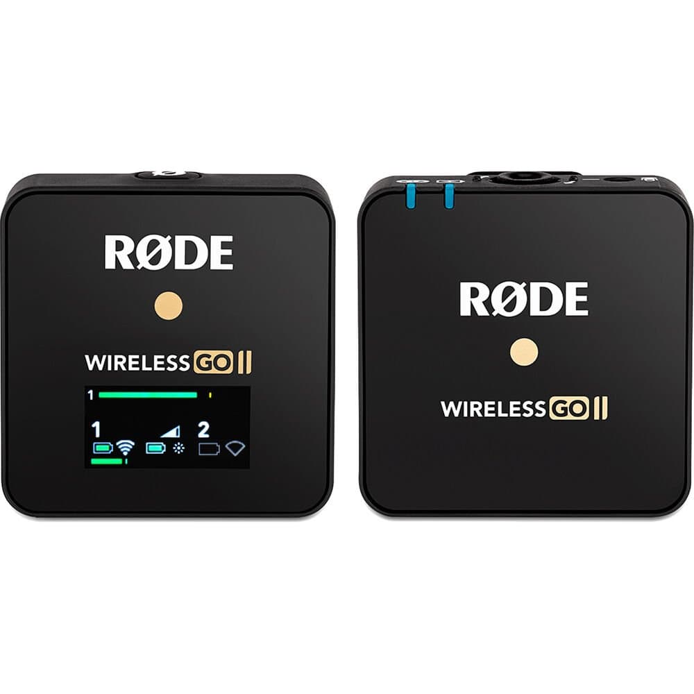 Rode Wireless Go Ii 2 Person Compact Digital Wireless Microphone System Recorder
