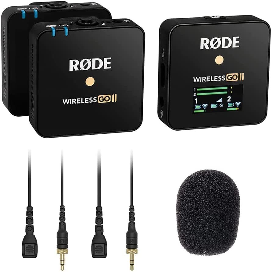 Rode Wireless Go Ii 2 Person Compact Digital Wireless Microphone System Recorder